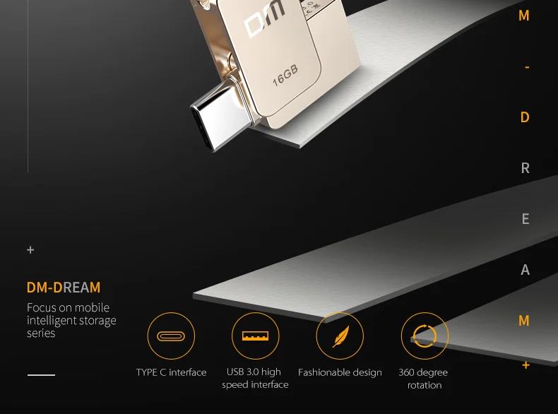 Флеш-накопитель USB DM PD059, 128 ГБ, OTG, металлический USB 3,0, 64 ГБ, флешка, 32 ГБ, Тип C, флеш-накопитель, Мини, 16 ГБ, флеш-накопитель, карта памяти