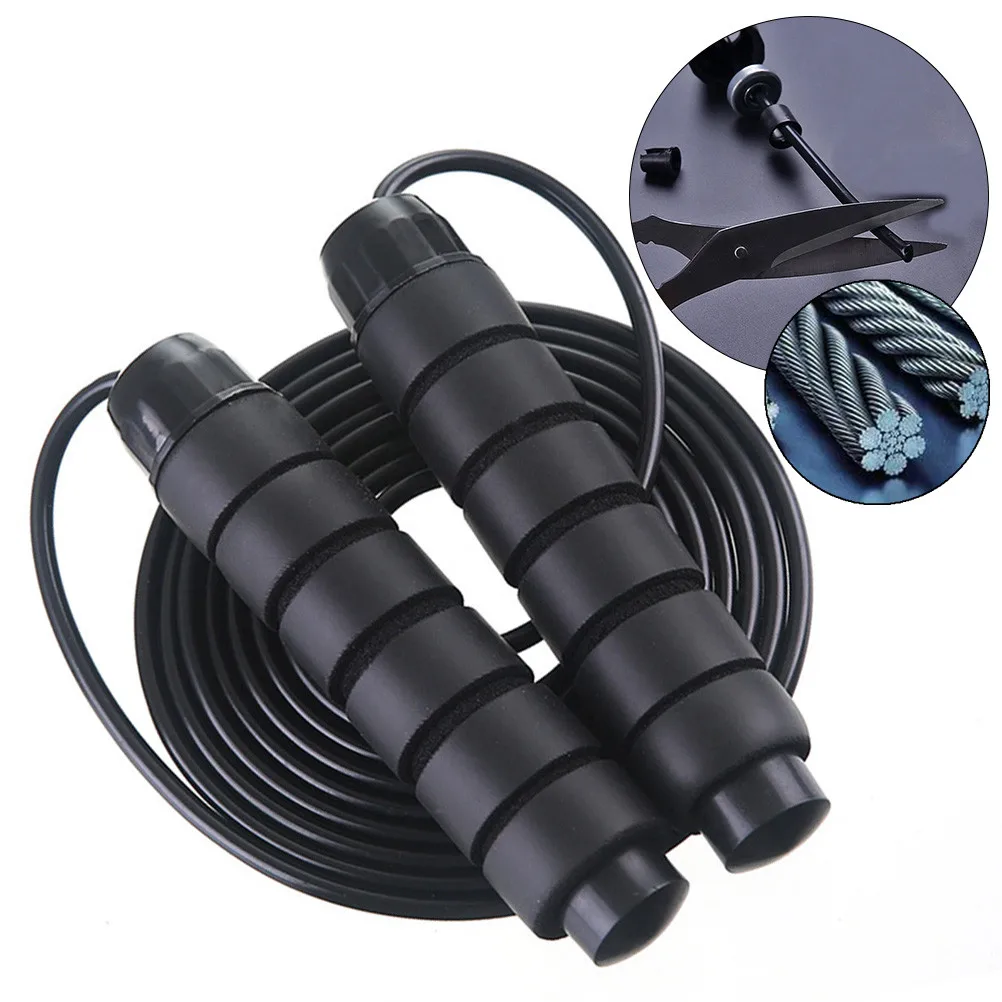 Скакалка утолщенная резиновая проволока фитнес аксессуар для женщин взрослых