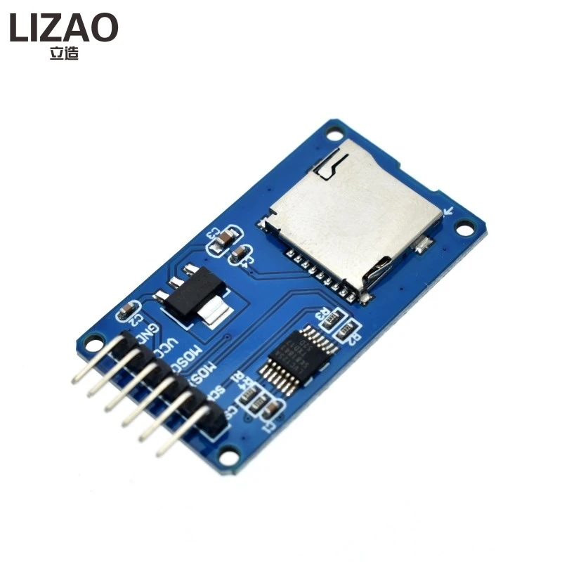 LIZAO Micro SD Плата расширения памяти TF карта защитный модуль SPI для Arduino продвижение |
