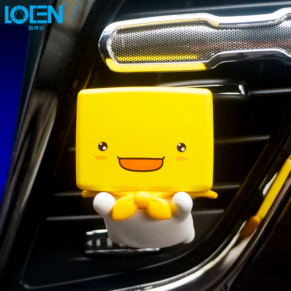 LOEN милый креативный освежитель воздуха с фруктовым ароматом для автомобиля