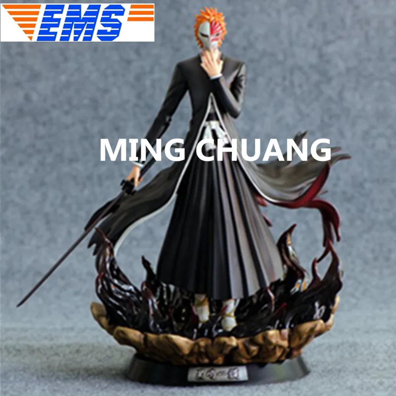 Отбеливающая статуя Kurosaki Ichigo грудь Zanpakutou Полный Портрет kurosaki Isshin 1/8 GK экшн