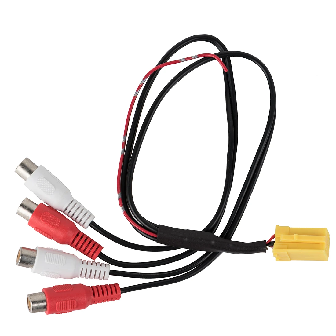 Centechia высококачественный Мини 6 контактный адаптер для ISO Aux линейный кабель 4 RCA