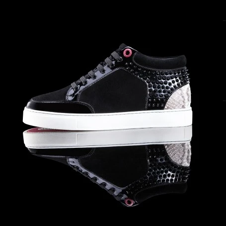 china store python skin Royaums women black studs oyaums kilian cheap girls  shoes - купить по выгодной цене | AliExpress