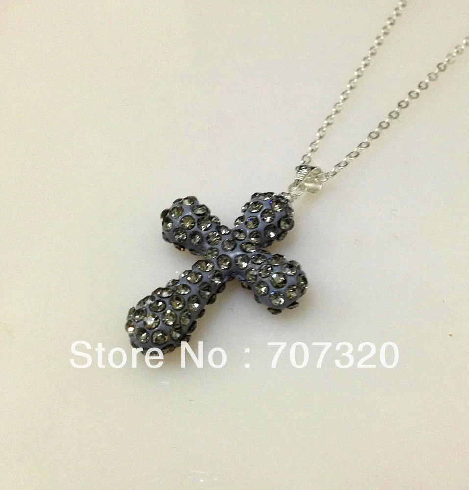 Подарок крест шамбалла кулон ожерелье с CZ критальные бусы|necklace with|pendant necklacenecklace