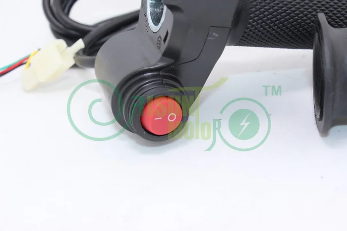 1 пара светодиодный дисплей рукоятка поворот скорости дроссельной заслонки ebike