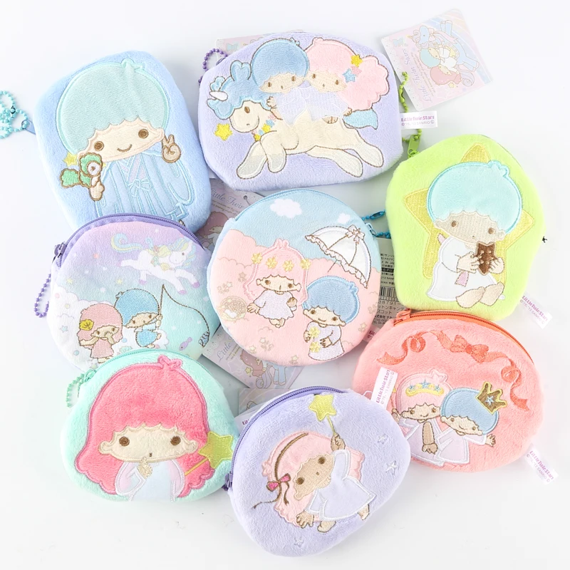 Японские плюшевые игрушки Sanrio Hello Kitty маленькие двойные звездочки модная Кукла