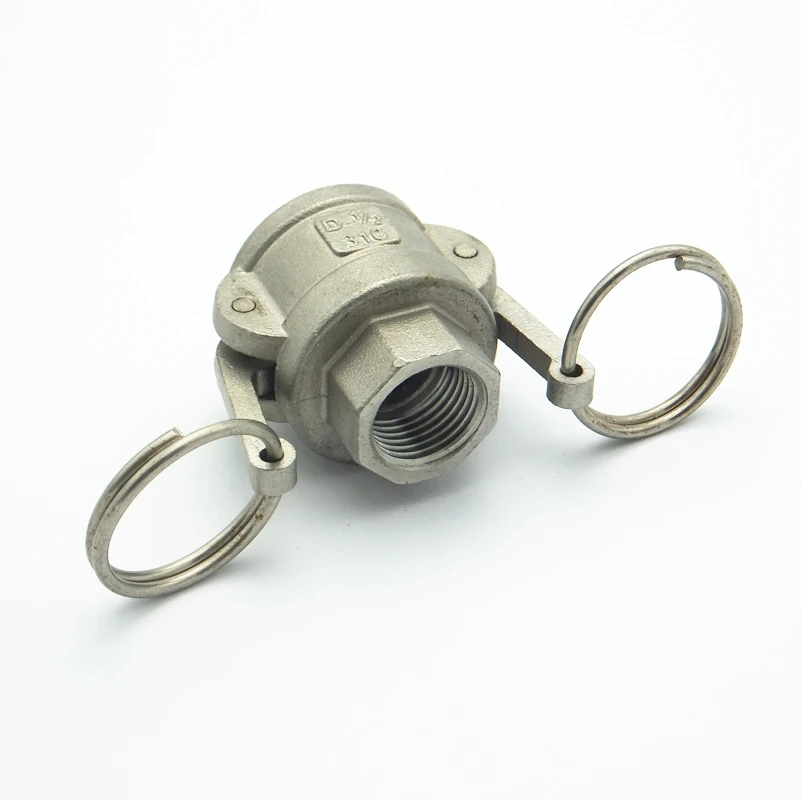 3/4 &quotBSP Женская нить x 33 мм ID Camlock 304 нержавеющая сталь D Тип розетка Cam замок штуцер
