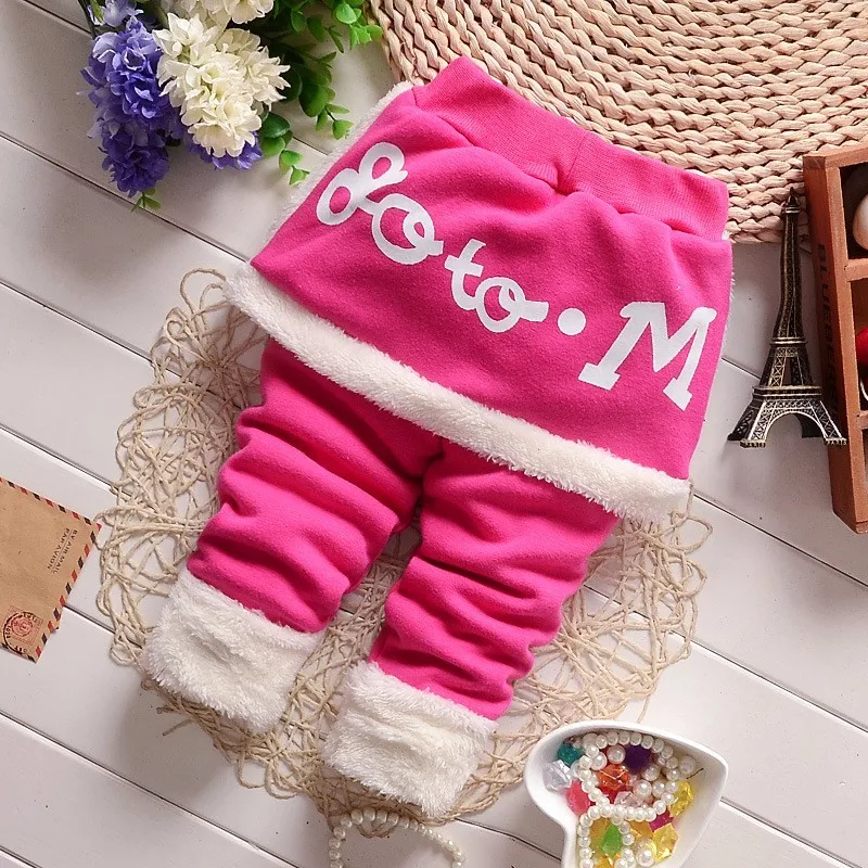 2018 осень-зима детские штаны для младенцев плотные вельветовые маленьких девочек