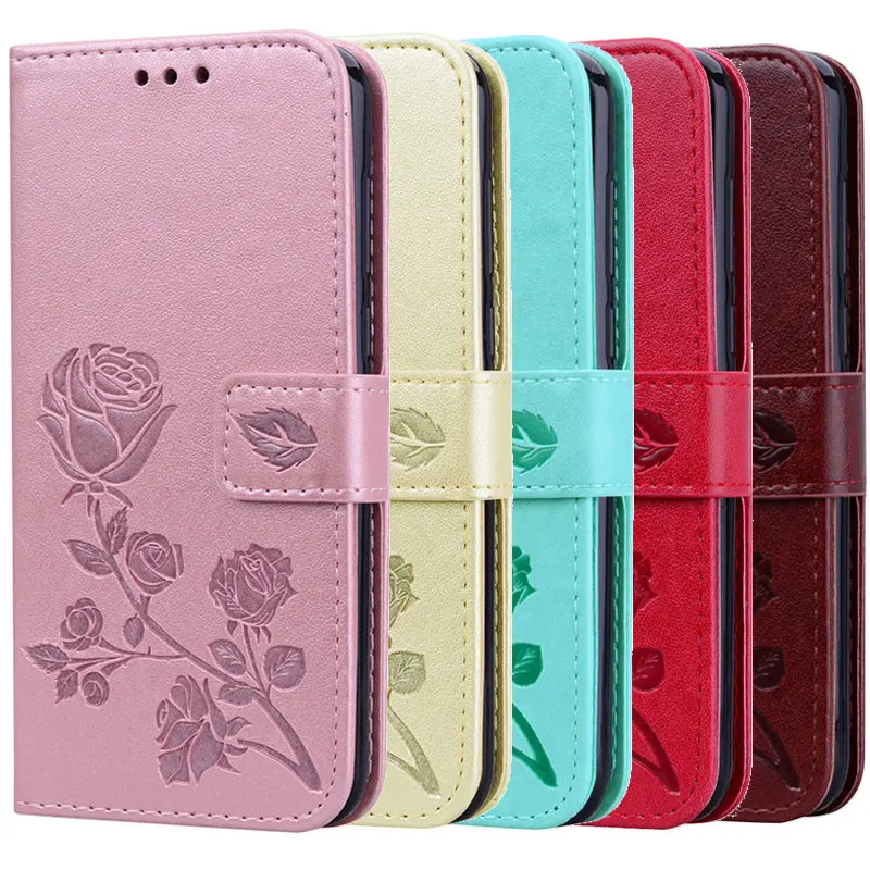 

For Xiaomi Mi9T Case Xiomi Mi 9T Case Luxury 3D Rose Wallet Phone Holder for Funda Xiaomi Mi 9T Pro Case Cover Mi9 T 9 Mi T9