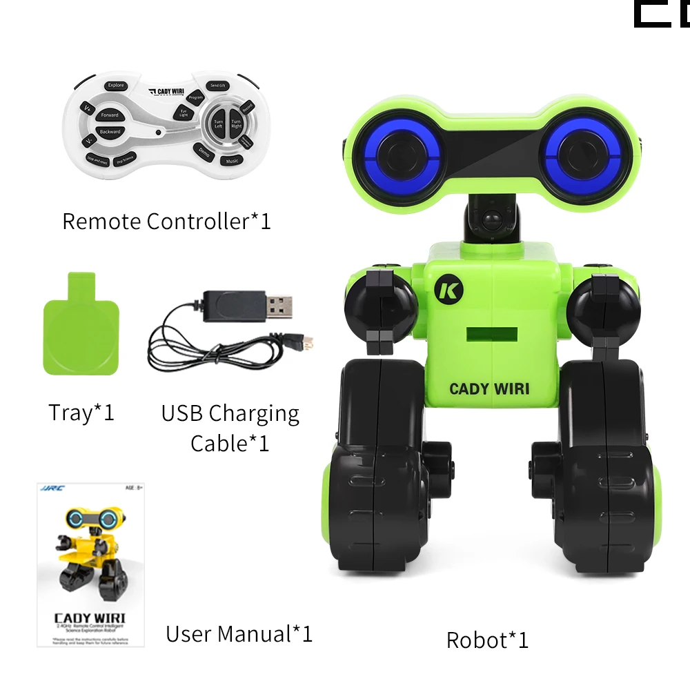 Интеллектуальный робот EBOYU JJR/C JJRC R13 Cady WIRI программируемая музыкальная