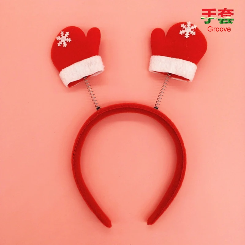 Повязка на голову для рождественской вечеринки повязка с изображением снеговика