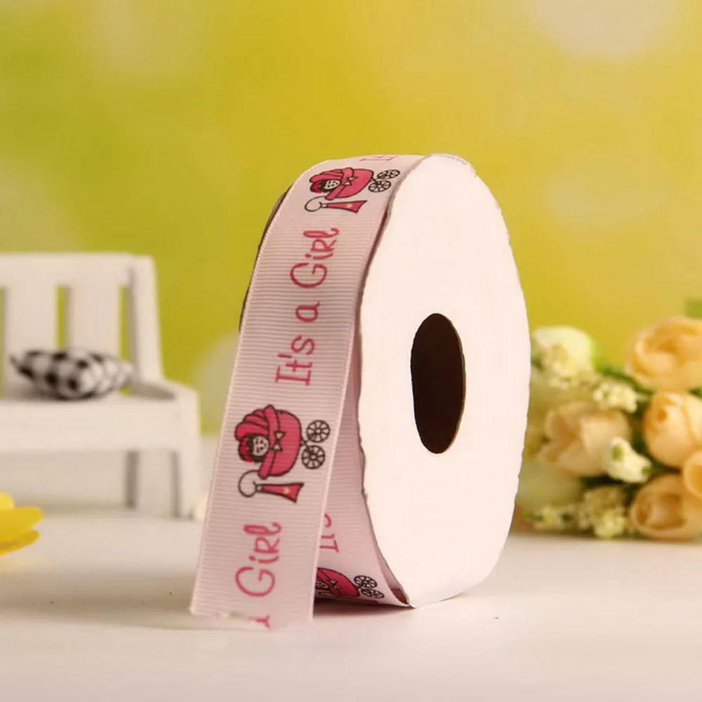 Детская лента для душа 25 мм недорогая фотолента украшения детского 10 ярдов/рулон
