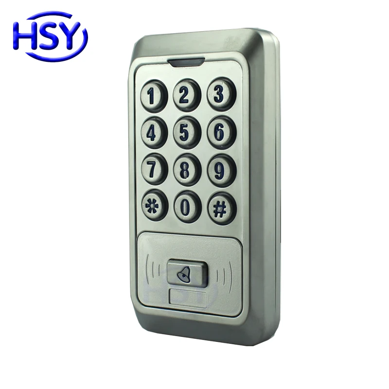 Металлический корпус RFID Клавиатура кард ридер 125 кГц Близость EM ID 13 56 МГц IC MF карты