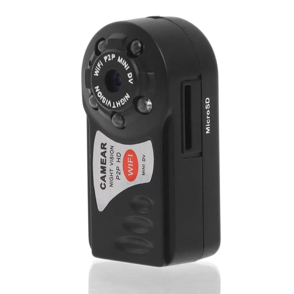 4 Гб карта + мини Q7 камера P2P Wifi DV DVR Беспроводная IP видеокамера ИК Ночное