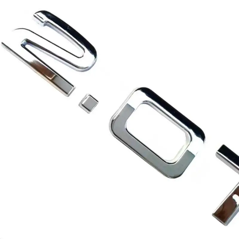 50pcs/lot ABS 2.0TDI Chrome Badge Emblem Sticker Logo | Автомобили и мотоциклы