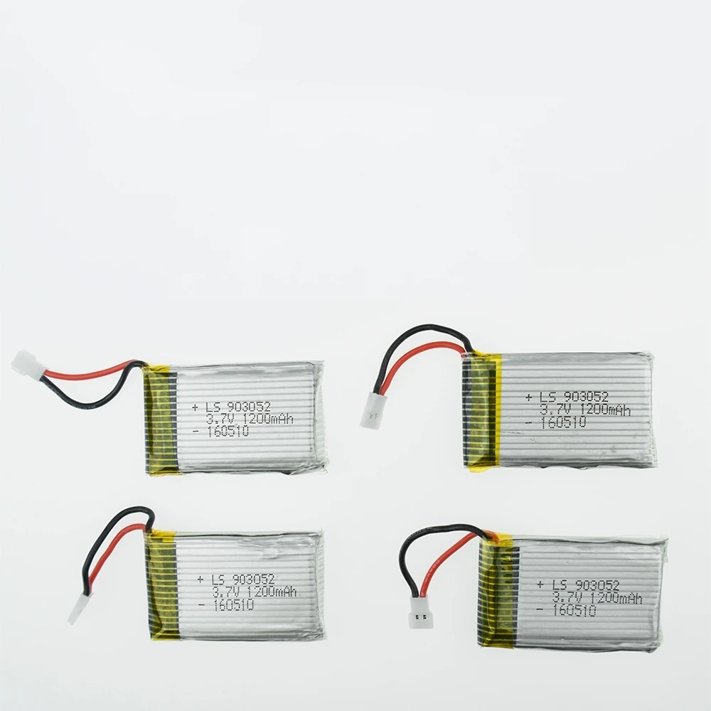 4 шт. 3 7 В 1200 мА/ч Lipo батарея с X5 зарядным устройством и Usb адаптером питания для Syma