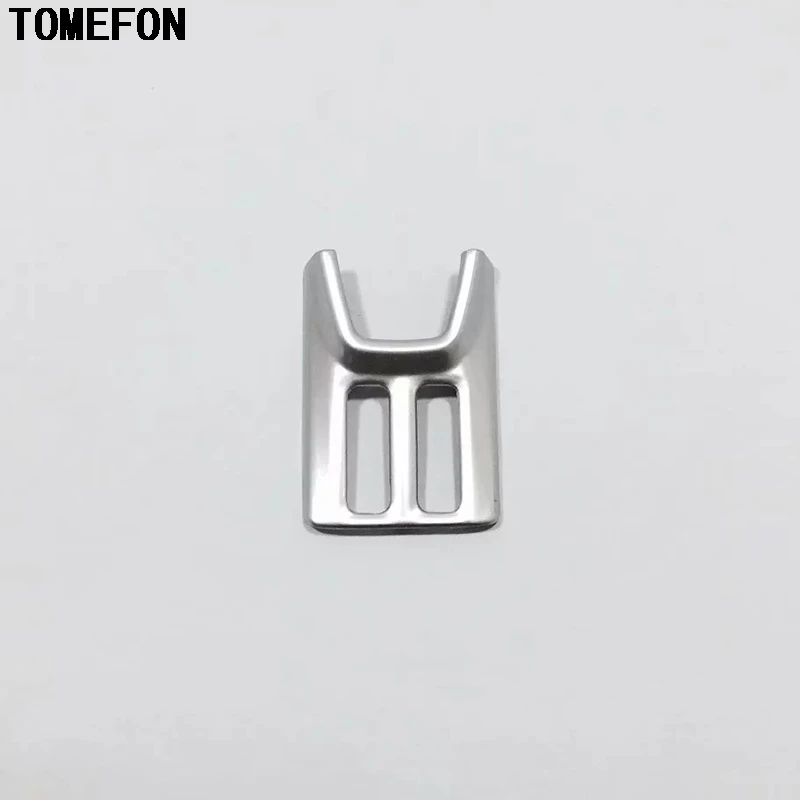 TOMEFON For Ford Focus 2019 Car Warning Light Button Decorative Sticker Cover Trim Styling Interior Accessories ABS CarbornFiber |