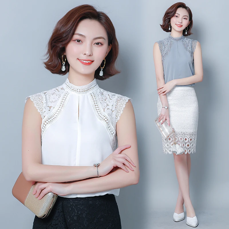 Блузка рубашка блузка женская Женская туника Элегантная 4141 50 | одежда