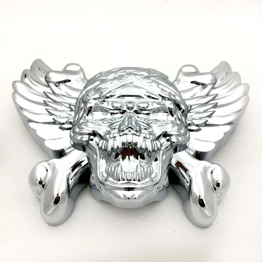 Aftermarket Бесплатная доставка Череп Зомби гудок для 1992 2015 Harley Davidson с боковым