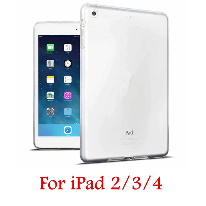 Силиконовый чехол для iPad Air 2 колесика с камерой низкого давления х 1 прозрачный чехол для iPad 9,7 Pro 10,5 мини, на возраст 1, 2, 3, 4, чехол на заднюю панель из ТПУ планшет Coque+ ручка - Цвет: 2 3 4