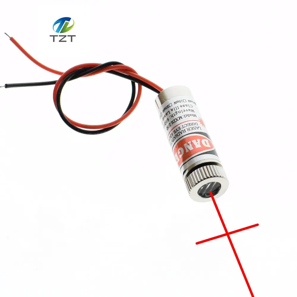 1 шт. Фокусируемый стеклянный объектив промышленного класса 650 нм 5 мВт