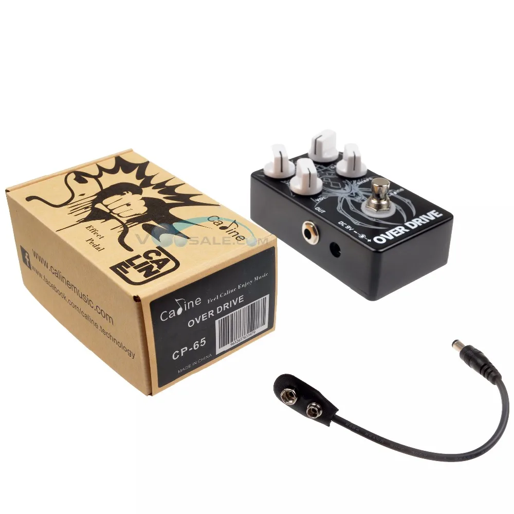 Caline CP-65 Overdrive аксессуары для гитары 9 В накладная педаль детали | Спорт и