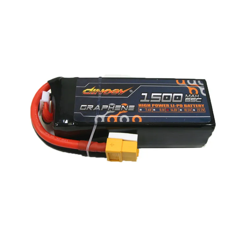 Гигантский Мощность Dinogy 14 8 V 1500 мАч/1300 мАч 65C 4S графеновой батареи перезаряжаемый