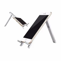 Universal Aluminum Metal Portable Foldable Holder Bracket Stand Mount For iPad 2/3/4 Air Mini for iPhone Tablet