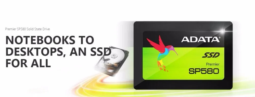 ADATA SP580 SSD Настольный ПК 240 ГБ 120 ГБ 2,5 дюйма SATA III HDD жесткий диск HD SSD ноутбук PC 480 ГБ 240G Внутренний твердотельный накопитель