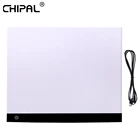 Графический планшет CHIPAL A3, цифровой планшет со светодиодсветильник, USB