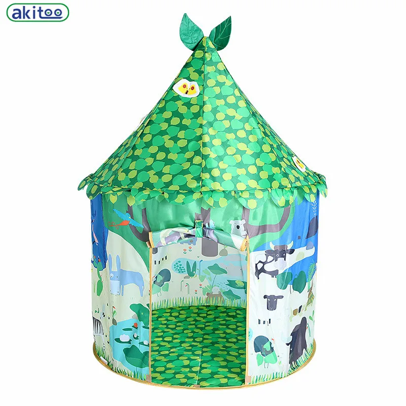 Новое поступление детская палатка принцессы игровой замок дом сокровище для