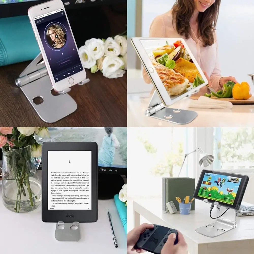 Регулируемый Настольный держатель для мобильного телефона подставка док