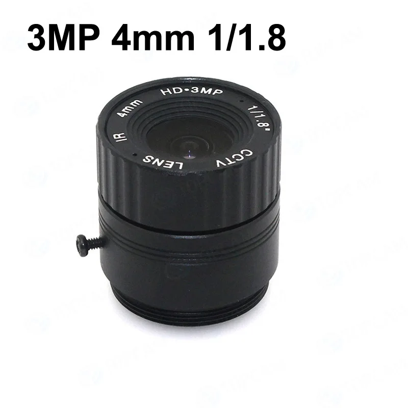 3 мегапиксельная HD 4 мм ручной 1/2 диафрагмой с образное крепление для объектива