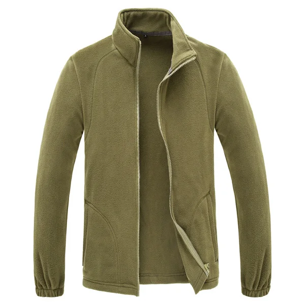 Man Army Green Refire gear для мужчин и женщин Зимние флисовые спортивные куртки теплая ветровка для походов треккинга катания на лыжах рыбалка охота пальто - Цвет: Man Army Green