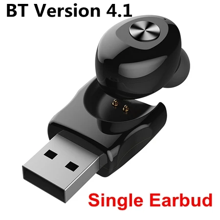BT V4.1 Black TWS 5,0, Bluetooth наушники, беспроводные наушники, Blutooth, гарнитура, свободные руки, наушники, спортивные наушники, игровая гарнитура для телефона - Цвет: BT V4.1 Black