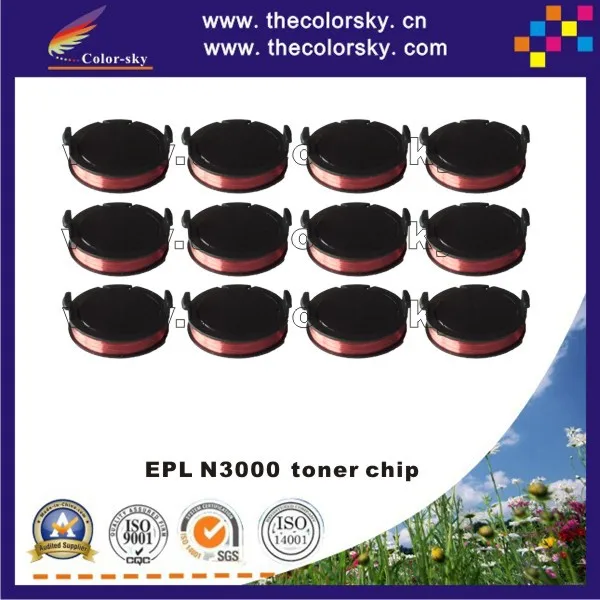 4 шт./лот совместимый сброс лазерный принтер тонер чип для Epson EPL N3000 N 3000 EPL-N3000 EPL-3000