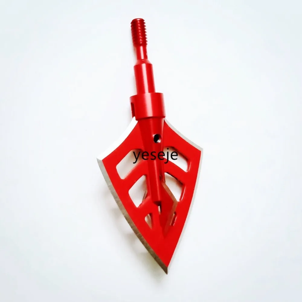 Композитный с бантом голову новый горяч продавец 3 шт. Broadheads 125 зерно охота