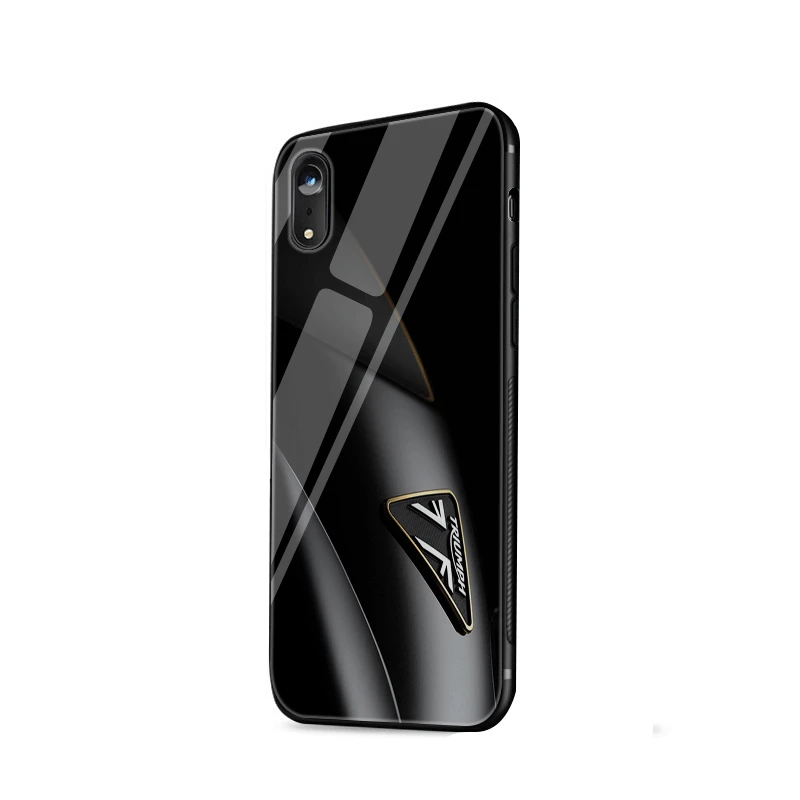 Стеклянный чехол Desxz triumph для мотоцикла iPhone 5 5S SE 6 6s 7 8 Plus X XR XS Max |