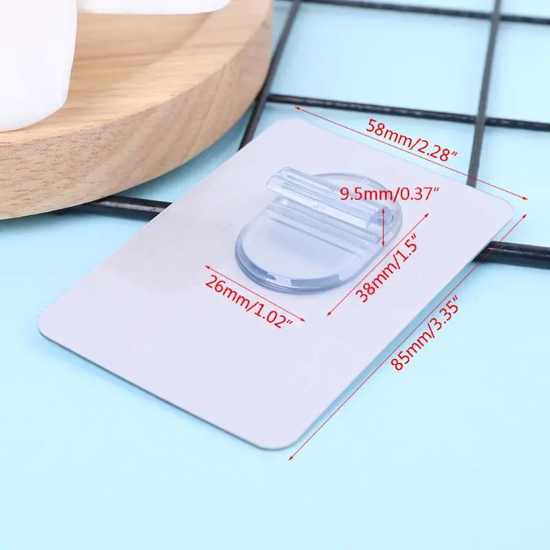 

Self Adhesive Stick Sticky On Door Wall Peg Hanger Holder Hook For Hanging Storage Rack Holder