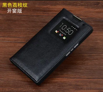 A6 Для BlackBerry priv чехол Роскошный из натуральной кожи откидная задняя крышка для BlackBerry priv чехол задняя крышка - Цвет: A6