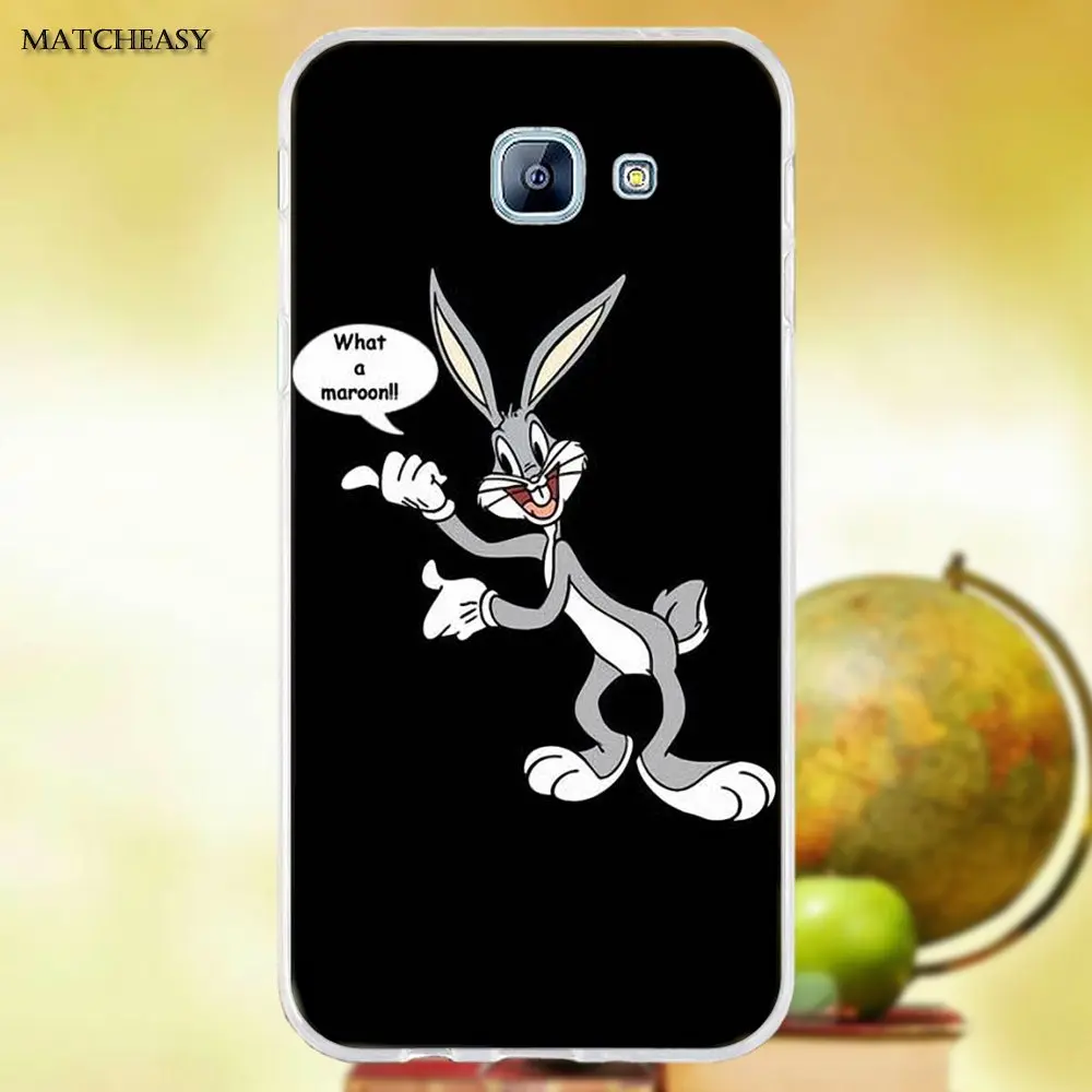 Oedmeb Looney Tunes Bugs Bunny для Samsung Galaxy A3 A5 A7 J1 J2 J3 J5 J7 2015 2016 2017 TPU чехол с