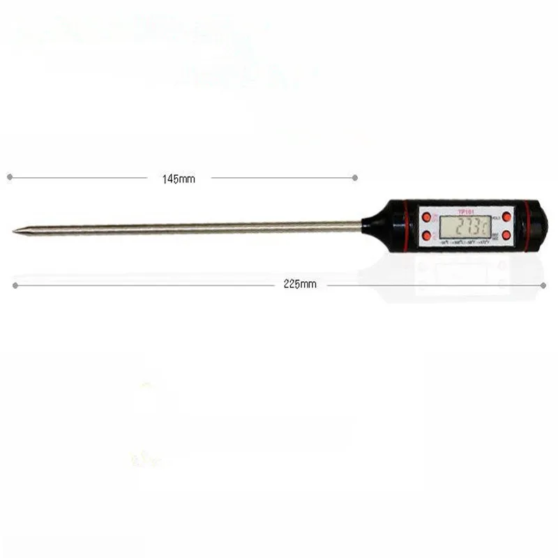 Digital Probe Meat Thermometer Kitchen Cooking BBQ Food Stainless Steel Foldable | Дом и сад