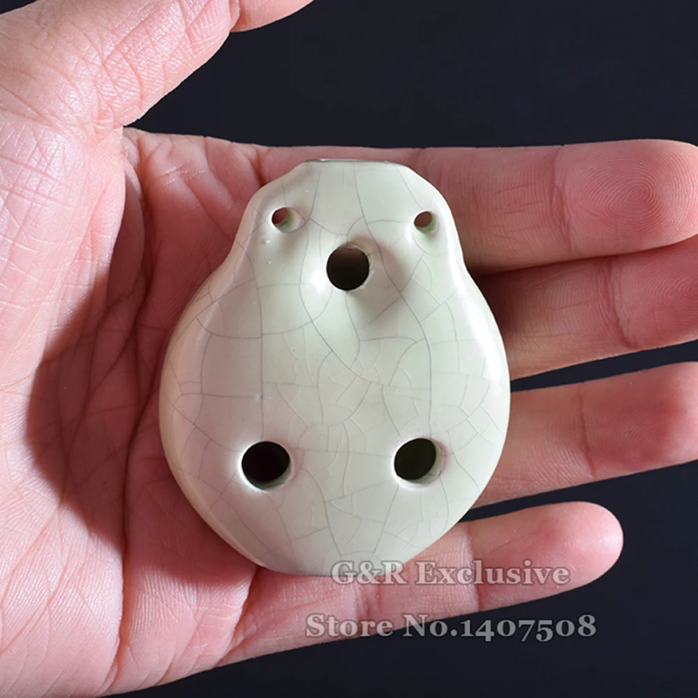 Китайские керамические флейты Ocarina музыкальные инструменты с 6 отверстиями