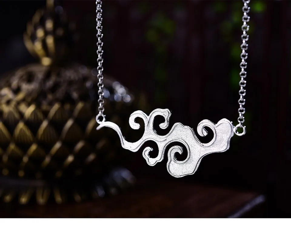 Lotus Fun реальные 925 пробы серебро ручной работы дизайнерские оригинальные Fine Jewelry с крылья бабочки кулон Цепочки и ожерелья для Для женщин