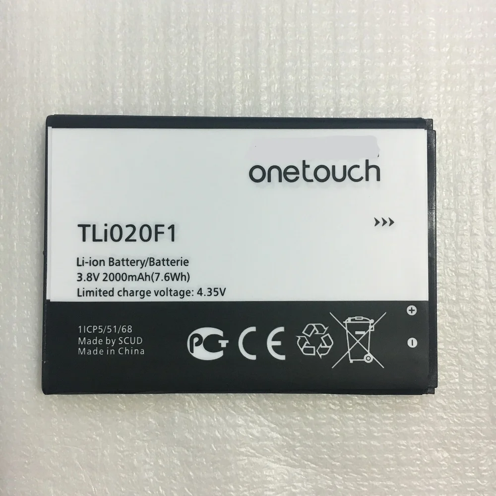 3 8 V 2000mAh TLi020F1 для Alcatel PIXI 4 5045D / Pop 2 5042D C7 7040 7040D TCL J720 J720T J726T so2 J728T аккумулятор|3.8v 2000mah|tcl