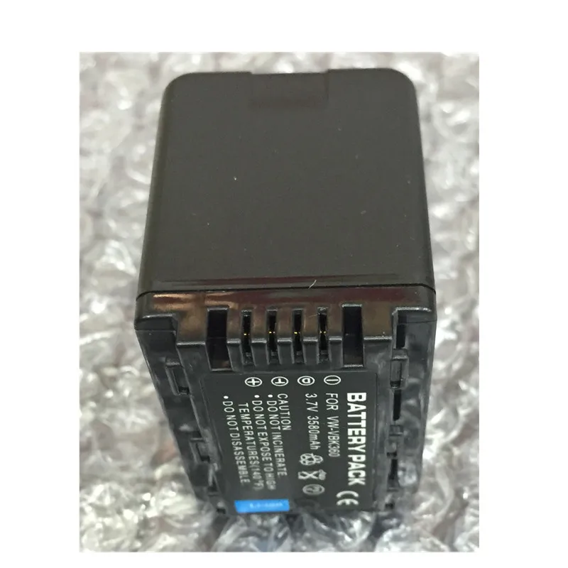 VW VBK360 VBK180 литиевые батареи для цифрового фотоаппарата Panasonic HC V10 V100 V100M V500 V500M V700 V700M