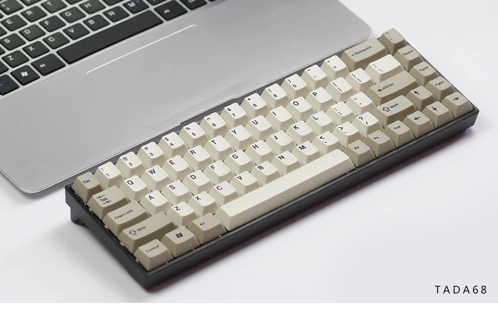 full assembled tada68 mechanical keyboard zealio switch 62g 65g zealio v2 plastic case