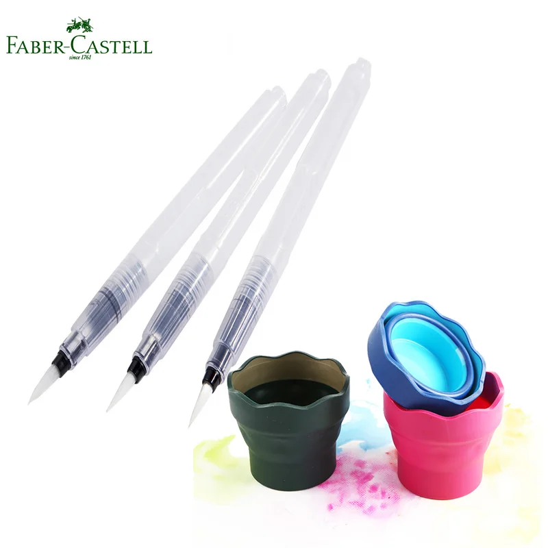 Ручка для акварели Faber Castell специальная Масштабируемая телескопическая ручка в