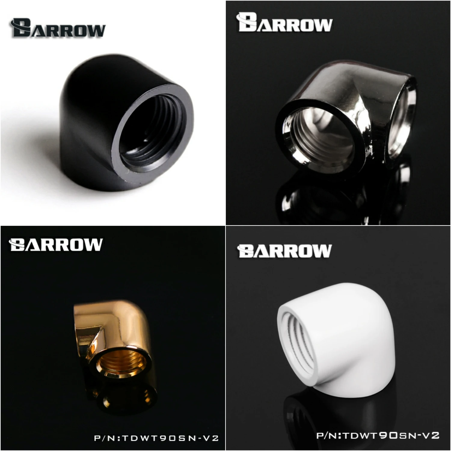 Barrow G1/4 &quotфоторазъем 90 стандартного размера|fitting connectors|90 degree fitting90 fittings |
