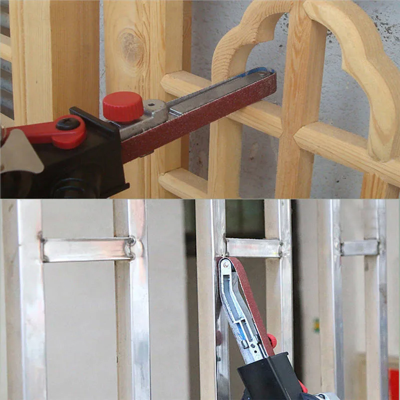 Новинка DIY шлифовальный станок адаптер для шлифовальной ленты 100 мм 4 дюйма